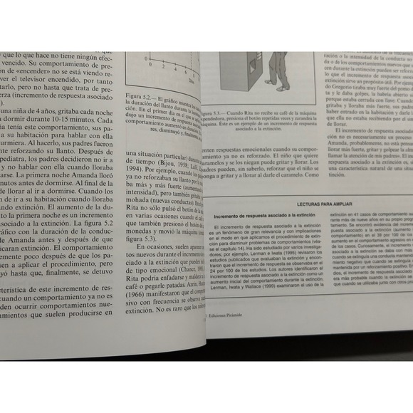 Modificacion de conducta Spanish Psychology Paper Back 5th Edition - Picture 10 of 16